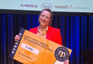 Rozemarijn Mattiesing - cheque MS-onderzoeksdagen (2)